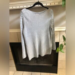 Grey Knit Sweater